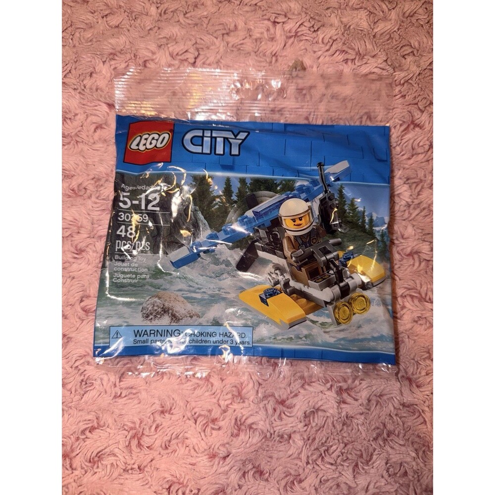 LEGO 30359 Police Water Plane w Minifig Sealed Polybag Lego CITY 48pcs